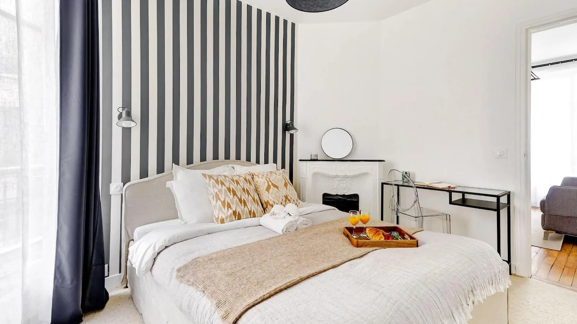 Ferienwohnung Chic 1Br By Eiffel Tower - Seine & Champ De Mars Paris